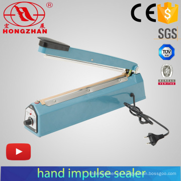 Sellador de impulso de mano de Hongzhan Ks500 aluminio cuerpo